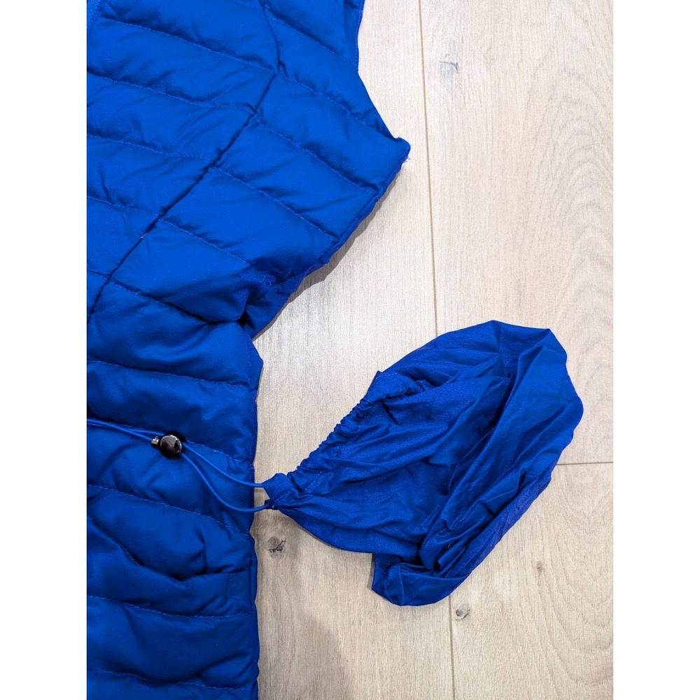 Lululemon Pack It Down Again Vest Sz 2 Lazurite Blue Goose Down Full Zip Pockets - Picture 4 of 12